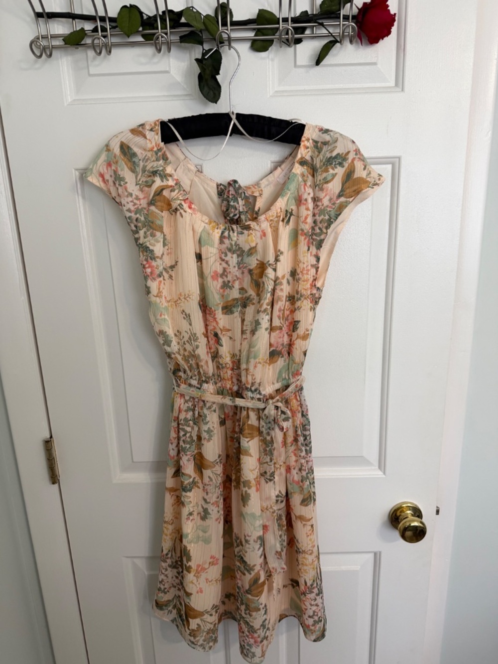 Lauren Conrad Chiffon Dress - Size Medium - Picture 9 of 10